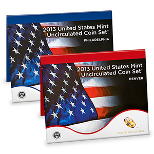 2013 United States Mint Uncirculated Coin Set (P & D)
